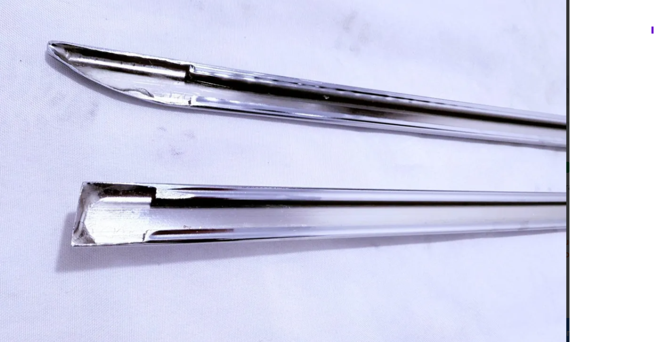 Frisos Porta Estribo C10 C14 Chevrolet Cromado